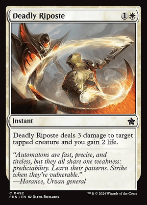 Deadly Riposte (492) [Foundations]