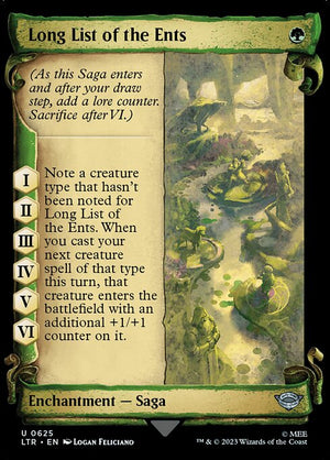 Long List of the Ents (625) [The Lord of the Rings: Tales of Middle-earth] [Showcase]
