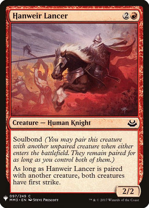 Hanweir Lancer (MM3-97) [The List]