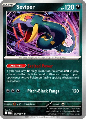 Seviper (062/094) [ME02: Phantasmal Flames]