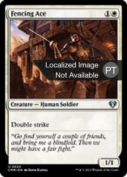 Fencing Ace (23) [Commander Masters]