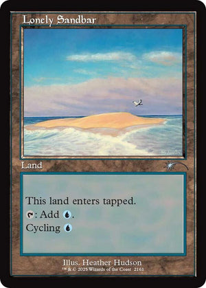 Lonely Sandbar (Retro Frame) (2161) [Secret Lair Drop]