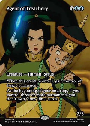 Agent of Treachery (Borderless) (9) [Avatar: The Last Airbender: Eternal-Legal]