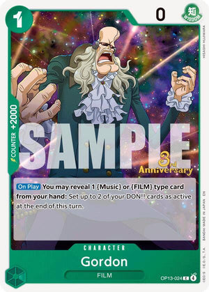 Gordon (OP13-024) [Carrying On His Will: 3rd Anniversary Tournament Cards]