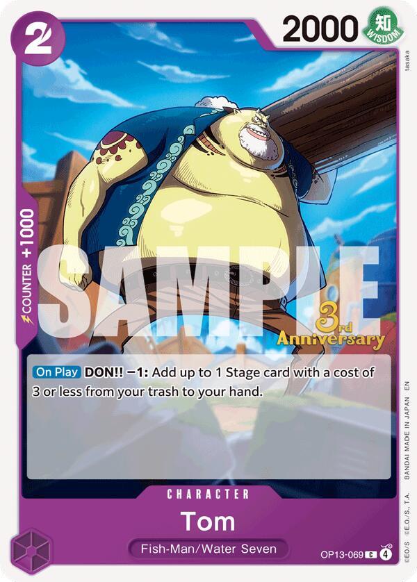 Tom (OP13-069) [Carrying On His Will: 3rd Anniversary Tournament Cards]