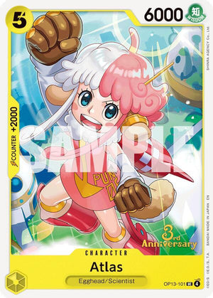 Atlas (OP13-101) [Carrying On His Will: 3rd Anniversary Tournament Cards]