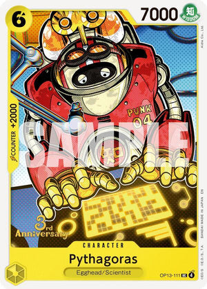 Pythagoras (OP13-111) [Carrying On His Will: 3rd Anniversary Tournament Cards]