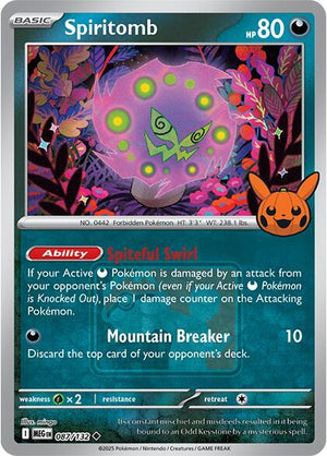 Spiritomb - 087/132 (Pokeween 2025) [Miscellaneous Cards and Products]