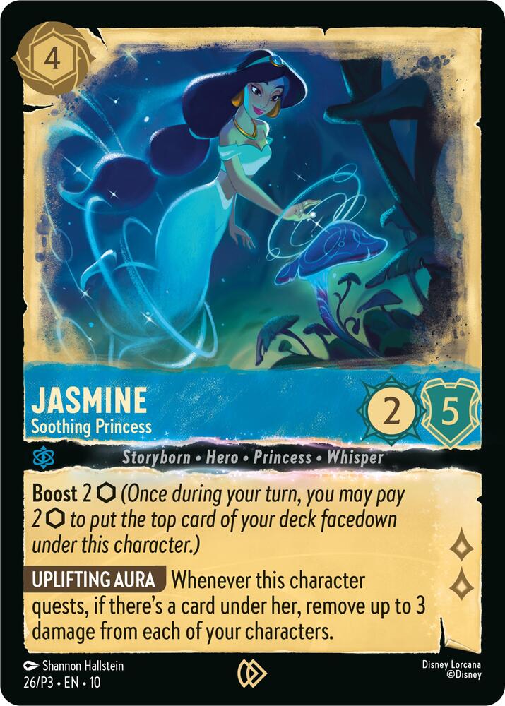Jasmine - Soothing Princess (26) [Disney Lorcana Promo Cards]