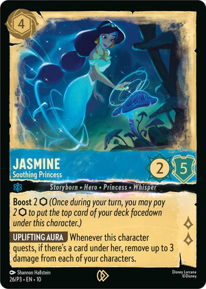 Jasmine - Soothing Princess (26) [Disney Lorcana Promo Cards]
