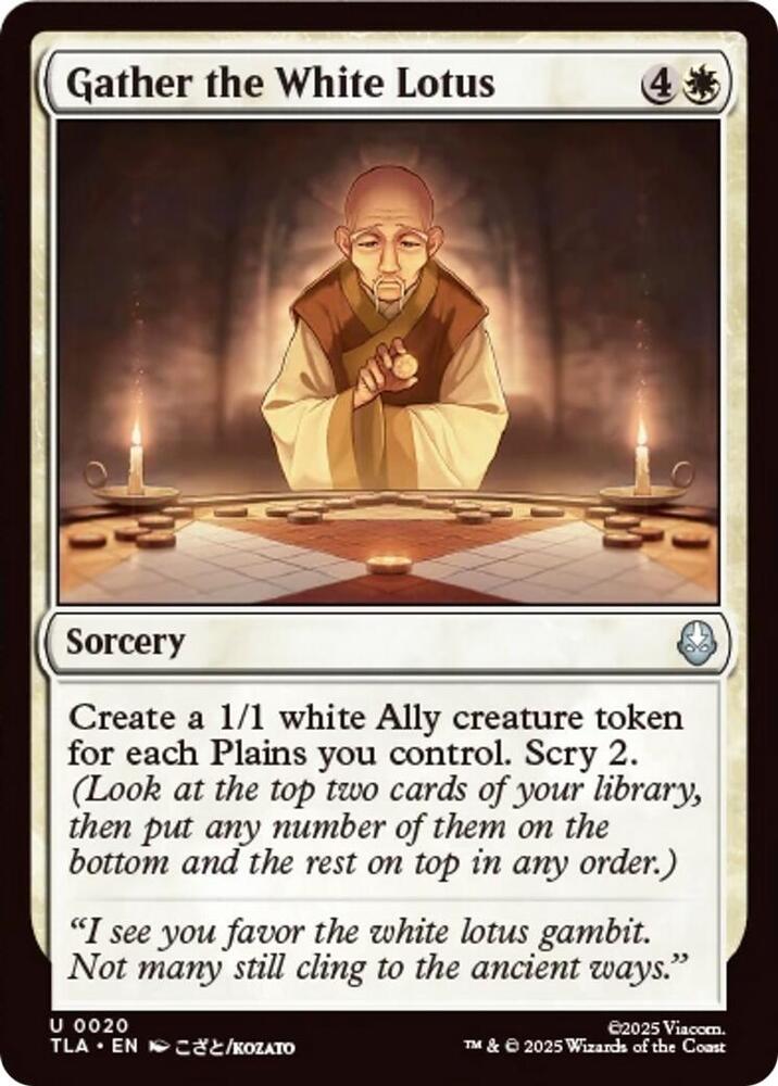 Gather the White Lotus (20) [Avatar: The Last Airbender]