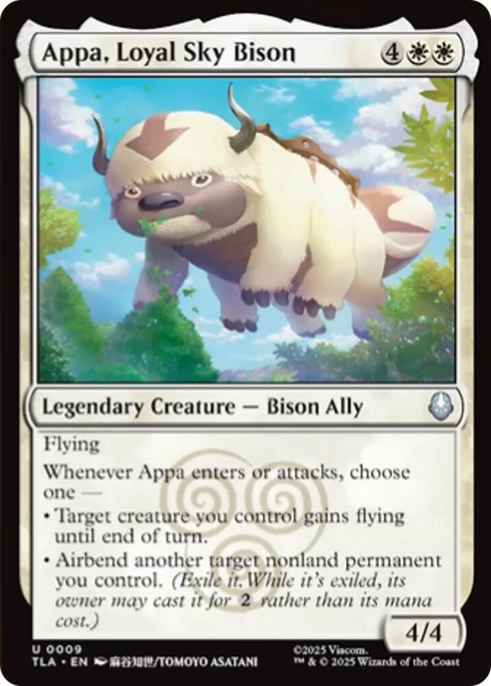 Appa, Loyal Sky Bison (9) [Avatar: The Last Airbender]