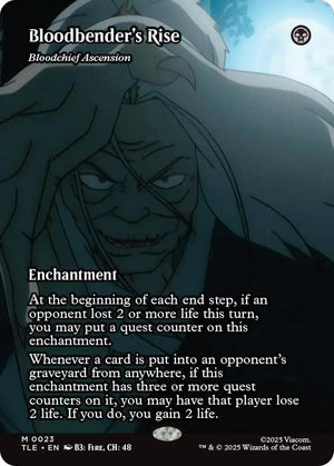 Bloodbender's Rise - Bloodchief Ascension (Borderless) (23) [Avatar: The Last Airbender: Eternal-Legal]