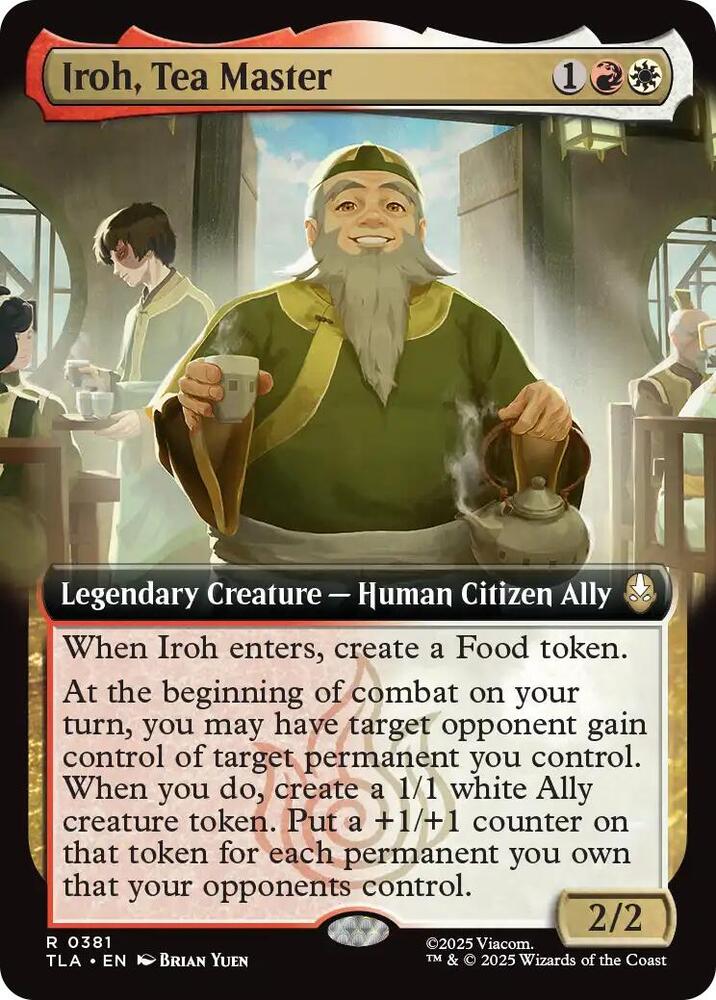Iroh, Tea Master (Extended Art) (381) [Avatar: The Last Airbender]