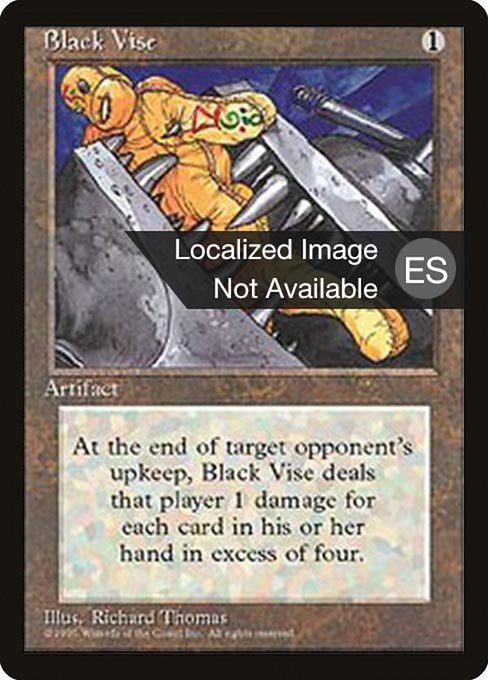 Black Vise (299) [Fourth Edition Foreign Black Border]