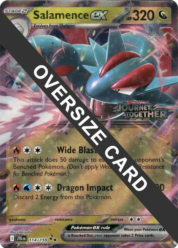 Salamence ex - 114/159 [Jumbo Cards]
