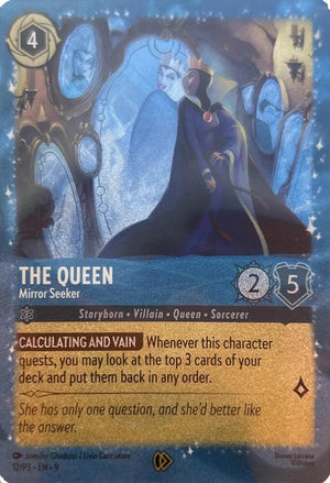 The Queen - Mirror Seeker (12) [Disney Lorcana Promo Cards]