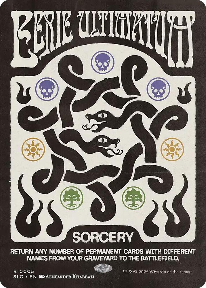 Eerie Ultimatum (5) [Secret Lair Countdown Kit]