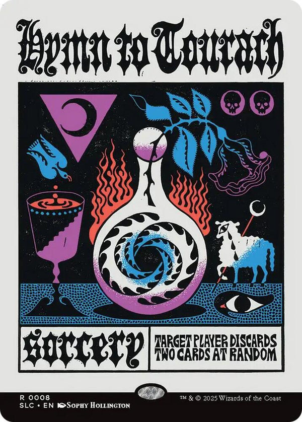 Hymn to Tourach (8) [Secret Lair Countdown Kit]