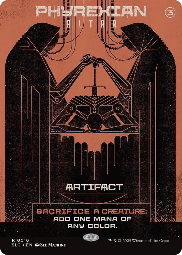 Phyrexian Altar (16) [Secret Lair Countdown Kit]