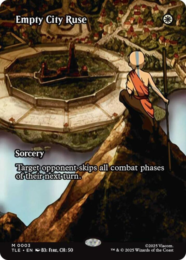 Empty City Ruse (Borderless) (3) [Avatar: The Last Airbender: Eternal-Legal]