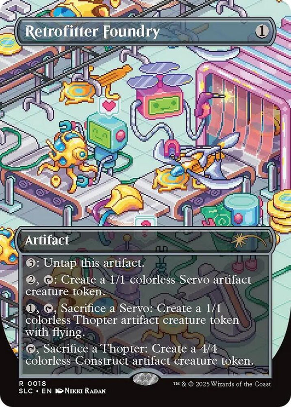 Retrofitter Foundry (18) [Secret Lair Countdown Kit]