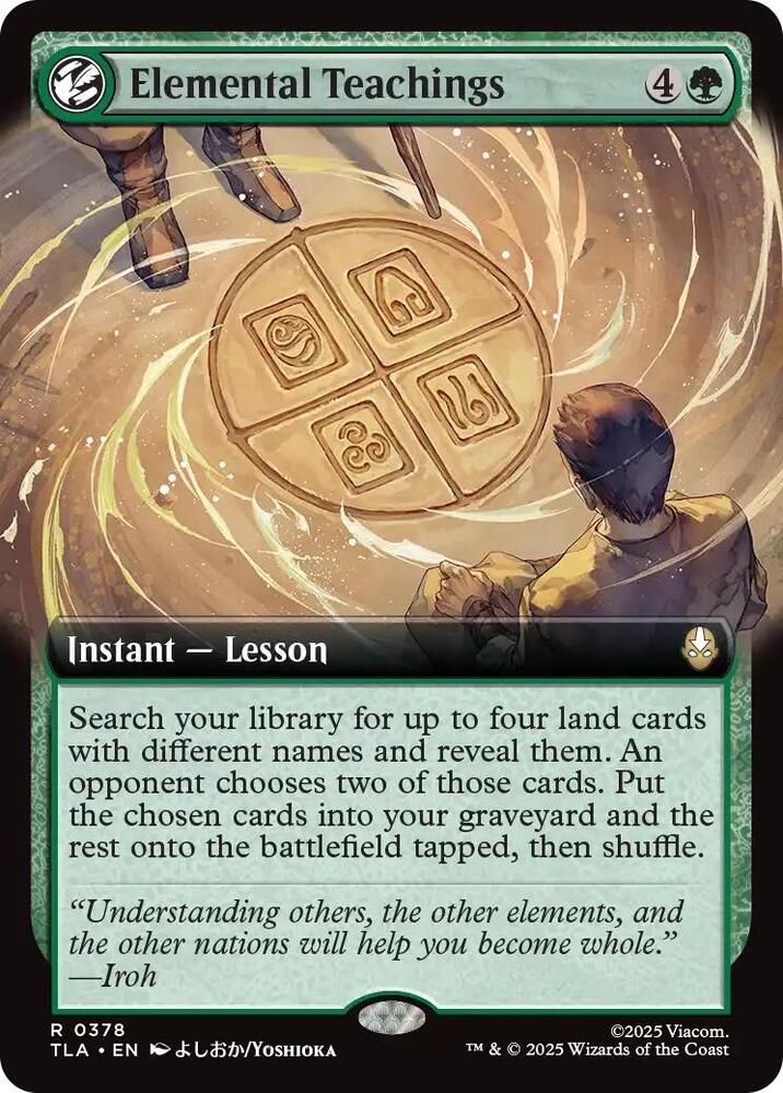 Elemental Teachings (Extended Art) (378) [Avatar: The Last Airbender]