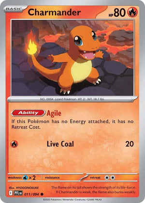 Charmander (011/094) [ME02: Phantasmal Flames]