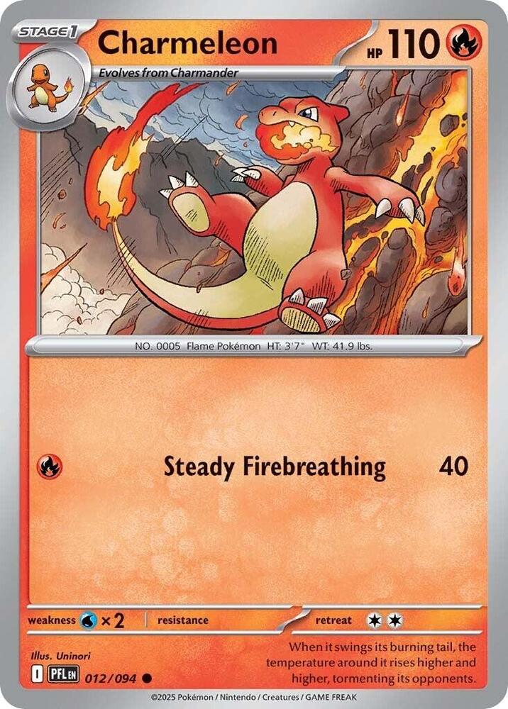 Charmeleon (012/094) [ME02: Phantasmal Flames]