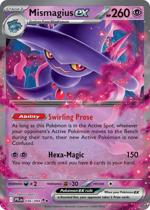Mismagius ex - 036/094 [ME02: Phantasmal Flames]