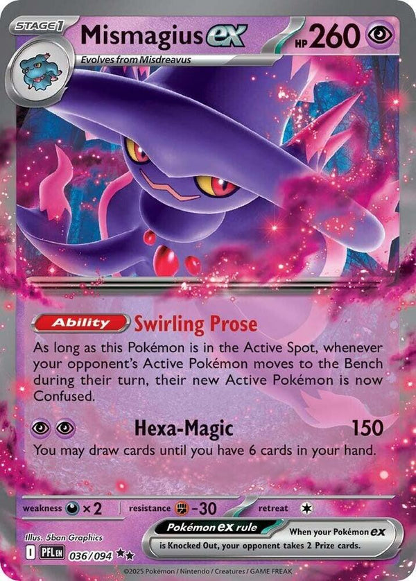 Mismagius ex - 036/094 [ME02: Phantasmal Flames]
