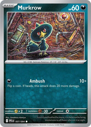 Murkrow (057/094) [ME02: Phantasmal Flames]