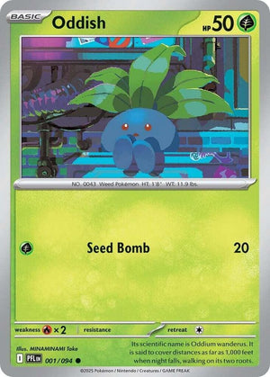 Oddish (001/094) [ME02: Phantasmal Flames]
