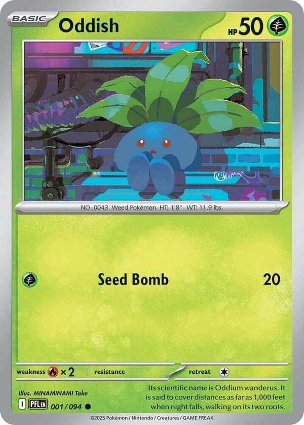 Oddish (001/094) [ME02: Phantasmal Flames]