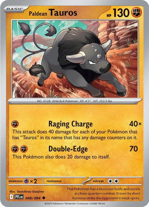 Paldean Tauros (048/094) [ME02: Phantasmal Flames]