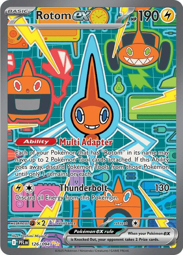 Rotom ex - 126/094 [ME02: Phantasmal Flames]