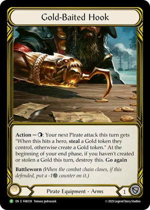 Gold-Baited Hook (Golden) - FAB339 [Flesh and Blood Promo Cards]