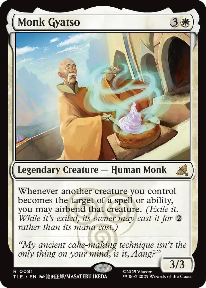 Monk Gyatso (81) [Avatar: The Last Airbender: Eternal-Legal]