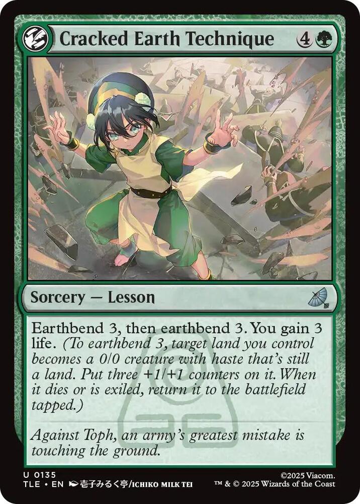 Cracked Earth Technique (135) [Avatar: The Last Airbender: Eternal-Legal]
