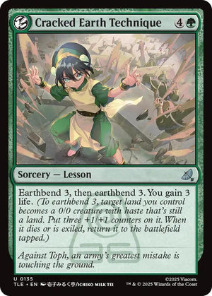 Cracked Earth Technique (135) [Avatar: The Last Airbender: Eternal-Legal]