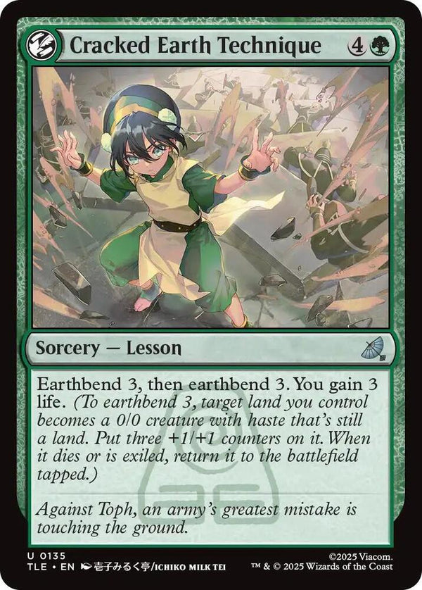 Cracked Earth Technique (135) [Avatar: The Last Airbender: Eternal-Legal]