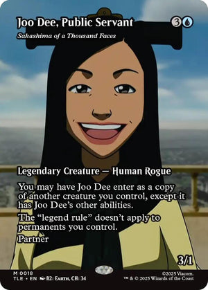 Joo Dee, Public Servant - Sakashima of a Thousand Faces (Borderless) (18) [Avatar: The Last Airbender: Eternal-Legal]