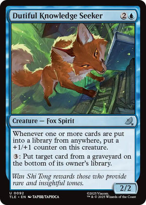 Dutiful Knowledge Seeker (92) [Avatar: The Last Airbender: Eternal-Legal]