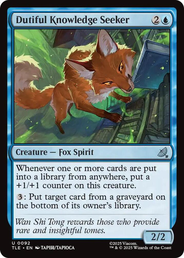 Dutiful Knowledge Seeker (92) [Avatar: The Last Airbender: Eternal-Legal]