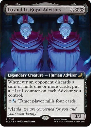 Lo and Li, Royal Advisors (Extended Art) (189) [Avatar: The Last Airbender: Eternal-Legal]