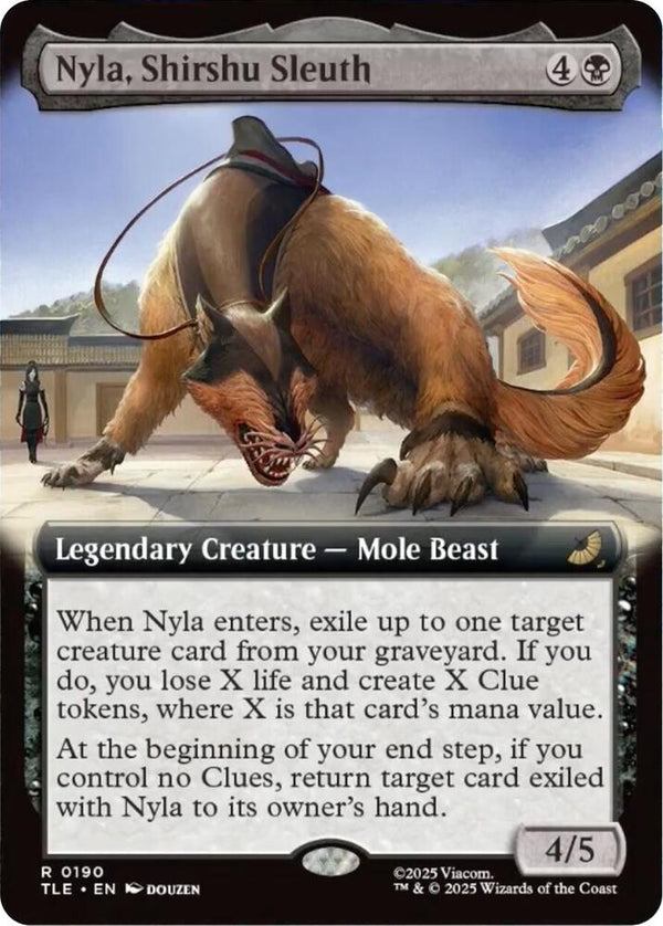 Nyla, Shirshu Sleuth (Extended Art) (190) [Avatar: The Last Airbender: Eternal-Legal]
