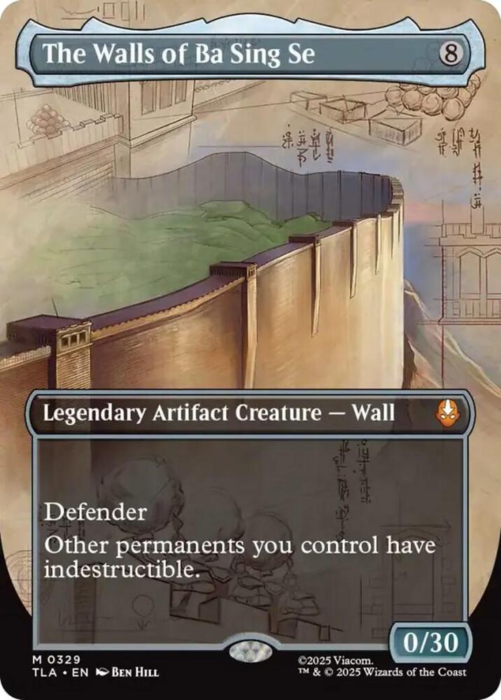 The Walls of Ba Sing Se (Borderless) (329) [Avatar: The Last Airbender]