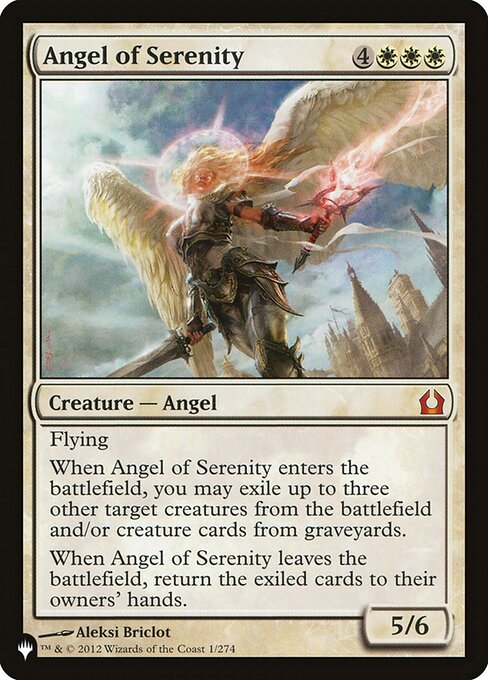 Angel of Serenity (RTR-1) [The List]