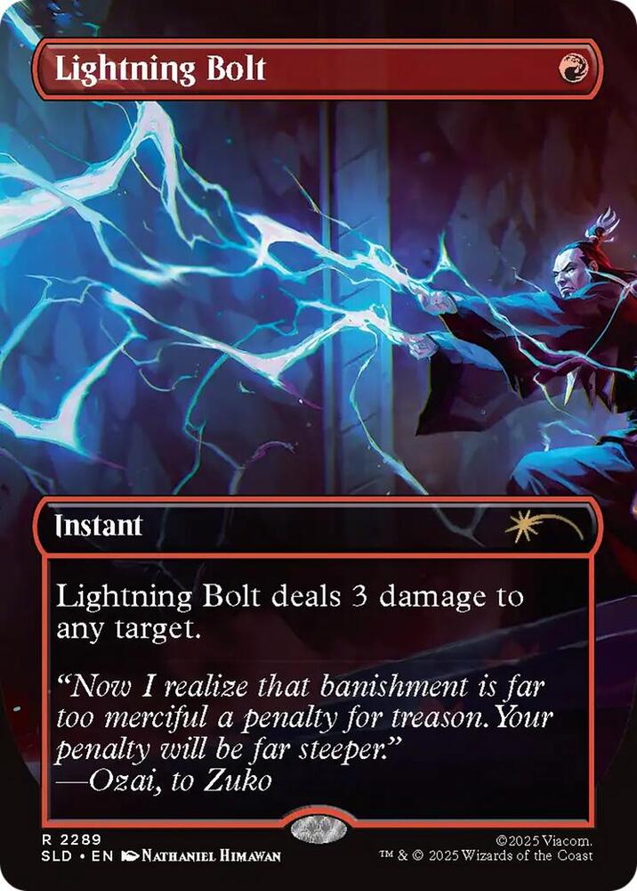 Lightning Bolt (2289) [Secret Lair Drop]