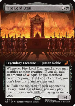 Fire Lord Ozai (Extended Art) (186) [Avatar: The Last Airbender: Eternal-Legal]